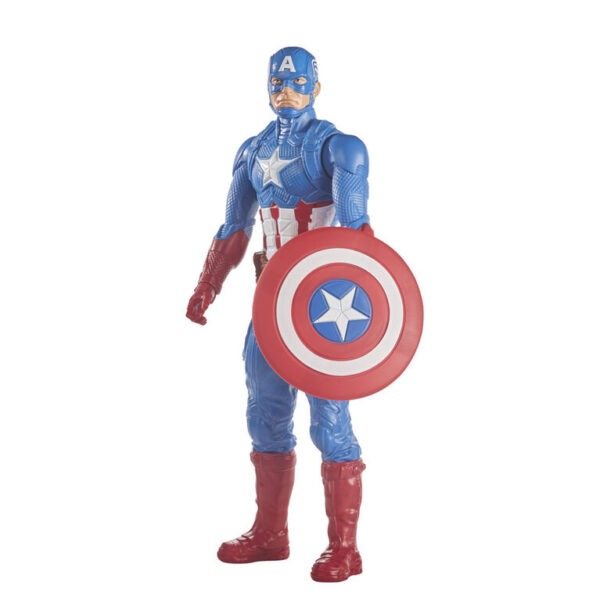 Hasbro Marvel Avengers Captain America 12-Inch Titan Hero Action Figure - Image 2