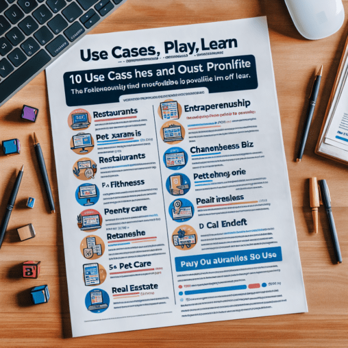 Create a Comprehensive List of Use Cases for Channels.biz Objective: Write a detailed article outlining 10 use cases of channels individuals can build for businesses on Channels.biz, emphasizing the flexibility and profitability of each option. Each use case should include a description, potential revenue streams, and a monthly profit breakdown. Key Points to Include: 1. Highlight diverse industries (e.g., restaurants, fitness, pet care, real estate, events). 2. Explain monetization methods for each channel (e.g., ads, sponsorships, affiliate sales, subscriptions). 3. Showcase the scalability and accessibility of Channels.biz for entrepreneurs, including the ability to work remotely and cater to various client needs. 4. Incorporate a realistic profit analysis for each use case. 5. Conclude by reinforcing the platform's value in empowering users to turn passions into profits. Formatting Requirements: Bold all headlines and key points for clarity. Ensure the tone is professional yet engaging. Use a minimum of 2,000 characters for depth and SEO optimization. Taglines: "play, learn, earn" Hashtags: #ChannelsBiz, #Entrepreneurship, #MakeMoneyOnline, #WorkFromAnywhere, #BusinessIdeas, #RemoteWork