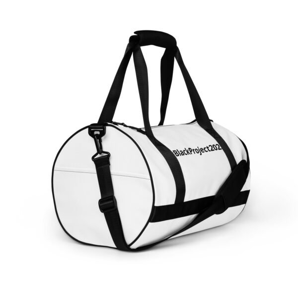 #BlackProject2025 All-over print gym bag - Image 6