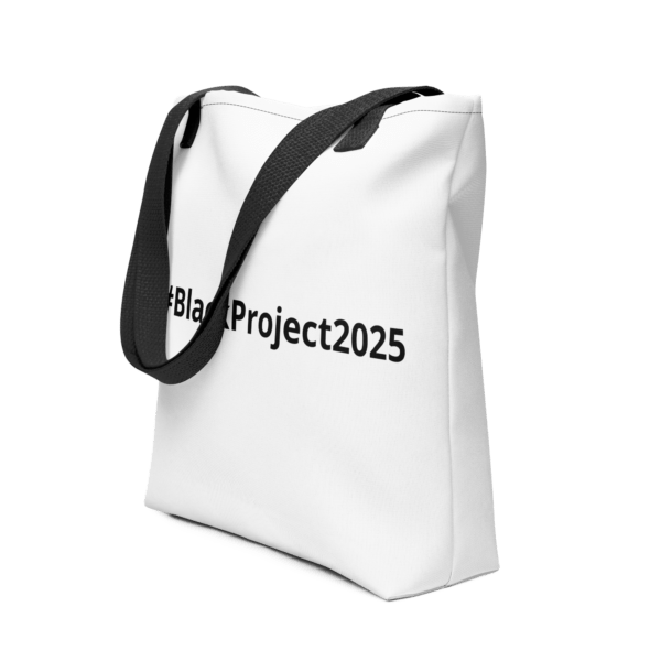 #BlackProject2025 Tote bag