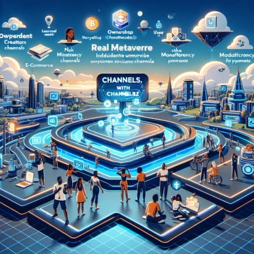 ChatGPT Prompt: Create a Script Highlighting Channels.biz as the Real Future Metaverse Introduction Write an engaging opening scene set in a futuristic environment that introduces Channels.biz as the real metaverse compared to traditional social media platforms. Highlight the innovative aspects of Channels.biz in a compelling way. Comparison with Social Media Platforms Include a section that contrasts Channels.biz with traditional social media platforms. Focus on key differences like ownership, monetization, technology, and user empowerment. Use bold text for headlines such as: Ownership Monetization Technology Showcase Key Features Detail the unique features of Channels.biz that make it the real metaverse, such as: Independent Channels Integrated E-commerce Blockchain and Crypto Payments Virtual Reality Integration Community Connection Storytelling Elements Incorporate storytelling visuals, like a creator earning revenue through MCC tokens, a pastor using a channel for sermons, or a family enjoying a scavenger hunt. Call to Action End with a strong closing scene and call to action, inviting viewers to join Channels.biz. Include a bold tagline like: "Play, Learn, Earn with Channels.biz" and hashtags to amplify the message: #RealMetaverse, #ChannelsBiz, #PlayLearnEarn, #FutureOfDigital, #OwnYourChannel, #DigitalEconomy Formatting Note Ensure all section headers are in bold and the script stays within 3,500 characters.