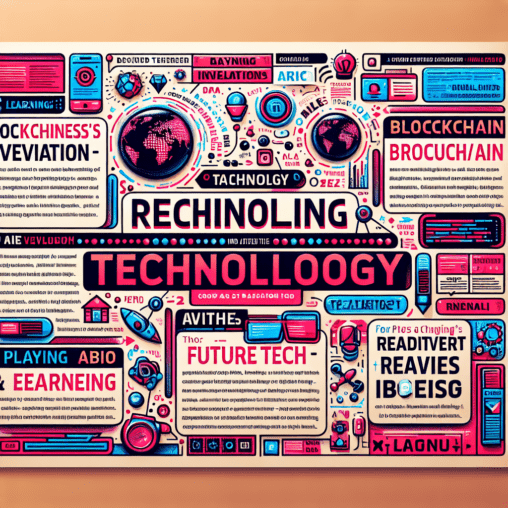 Daily Tech Article Prompt: Exploring Emerging Technologies "Write a 2,000-character tech article focusing on the latest advancements in [insert topic: AI, blockchain, VR, or another trending technology]. Highlight how these innovations impact businesses, creators, and consumers on platforms like Channels.biz. Provide actionable insights on leveraging these technologies to 'play, learn, earn.' Conclude with bold predictions for the future of this technology." Hashtags: #TechnologyTrends, #AIRevolution, #BlockchainInnovation, #VirtualReality, #FutureTech, #ChannelsBiz, remember to bold all headline text throughout the entire document