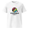 Unisex organic ribbed neck t-shirt