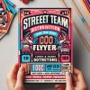 GET SEEN IN THE STREETS – JUST 10¢ PER FLYER!