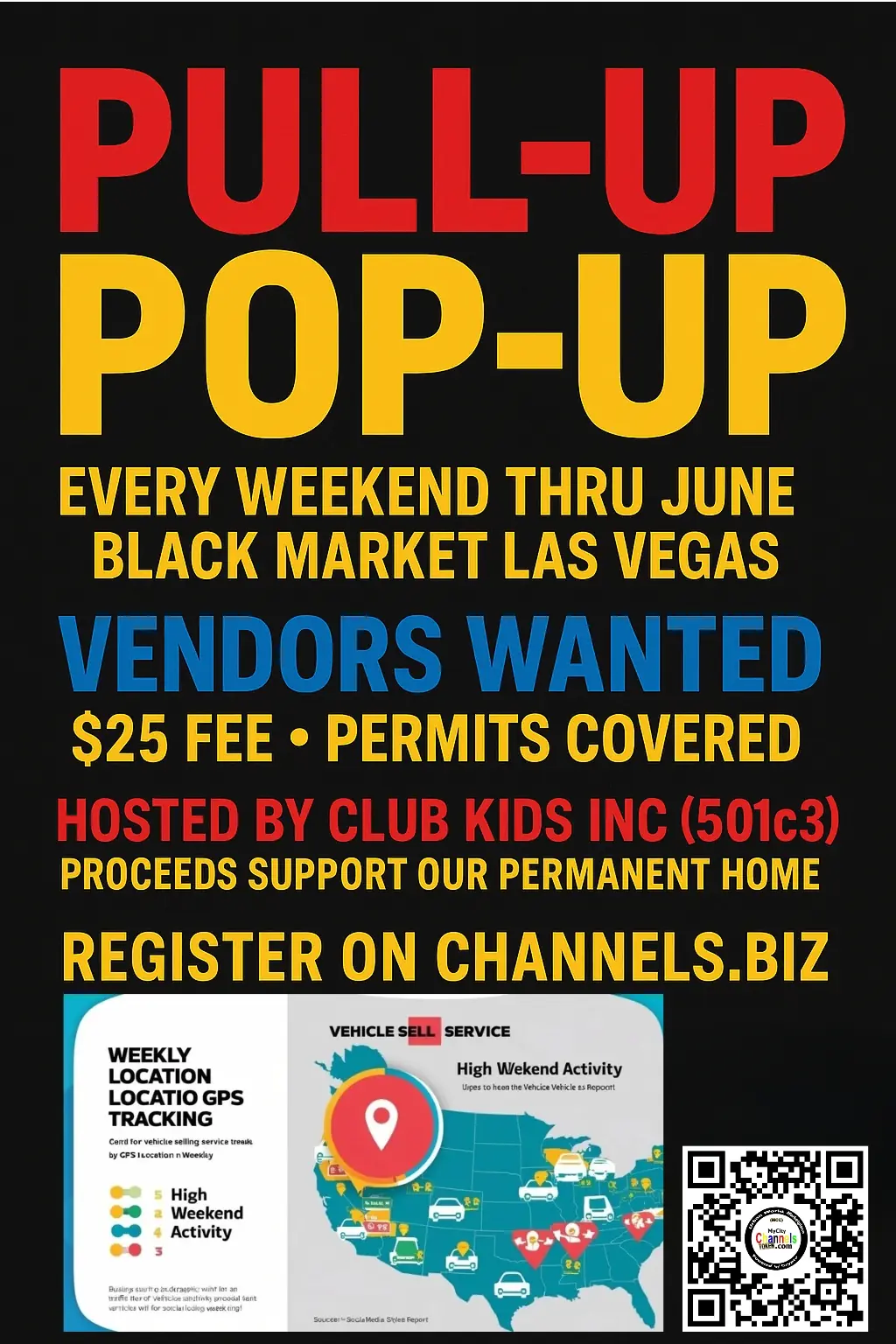 Pull-Up Pop-Up Vendor Opportunity – Las Vegas