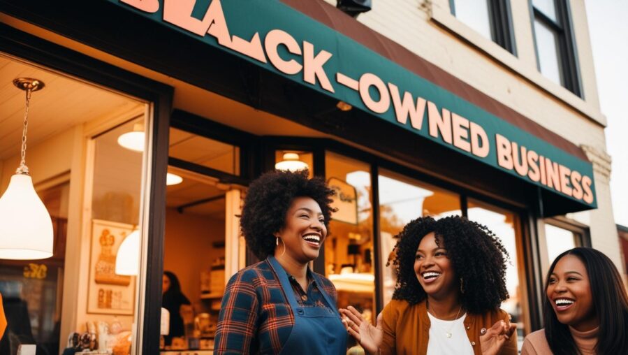 Support black on businesses