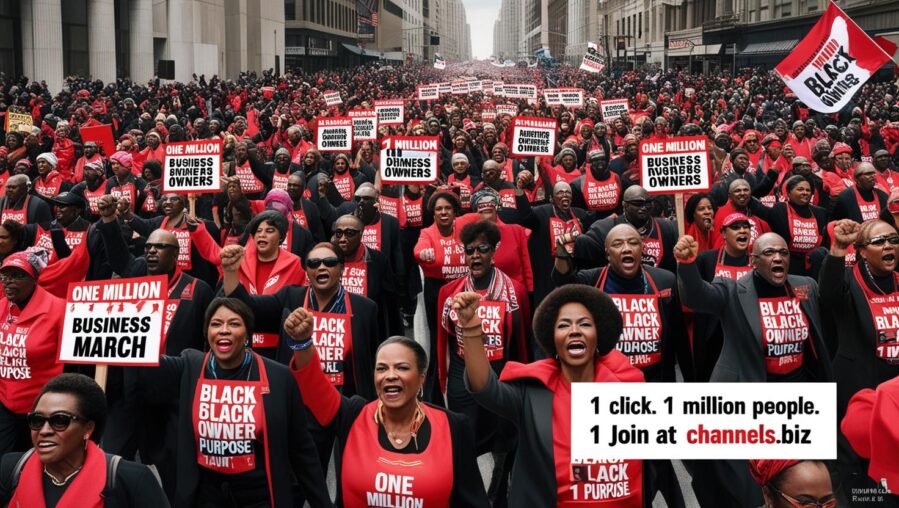 Million black business March June 10th 2025 channels.biz