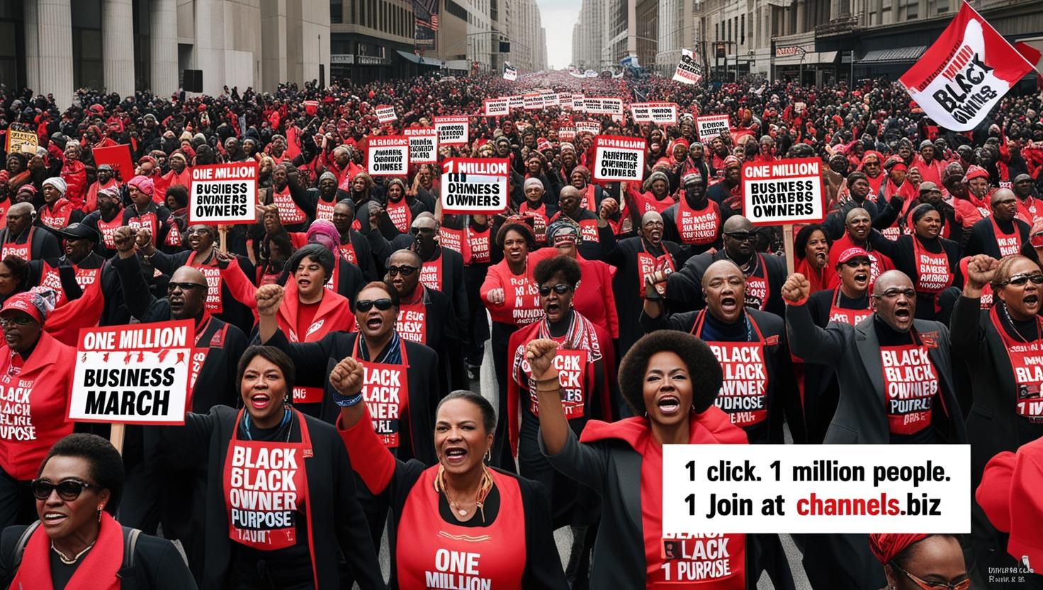 Million black business March June 10th 2025 channels.biz