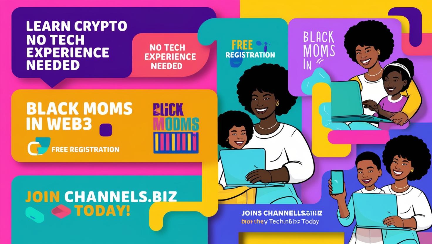 Wanted: Black Moms Ready to Be Empowered in Web3, Cryptocurrency & Blockchain Technology