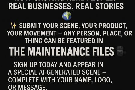 The Maintenance Files: A Global AI Film Starring YOU