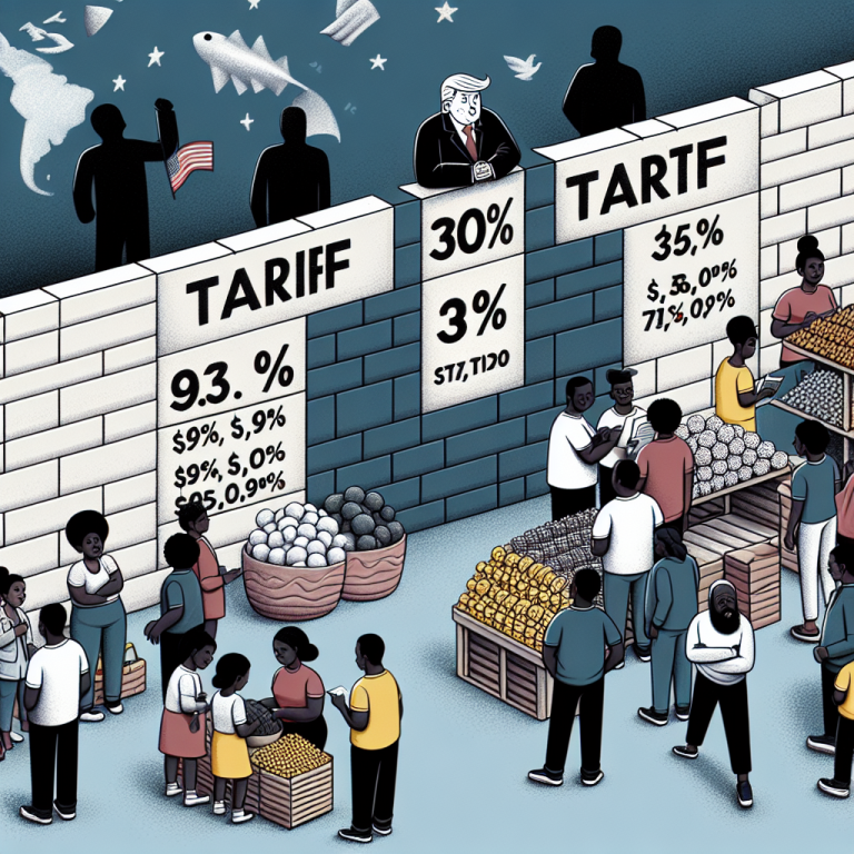 Trump tariffs and the effect on the black community