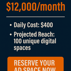 100 Channels – $12,000/month