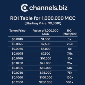 1 million MCC tokens