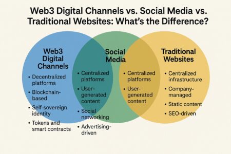 Web3 Digital Channels vs. Social Media vs. Traditional Websites: What’s the Difference?