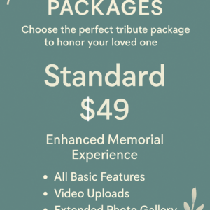 Memorial Packages (Standard)