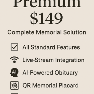 Memorial Packages (Premium)