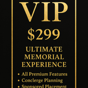 Memorial Packages (VIP)