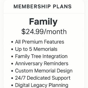 AI Generated Obituary (Family)