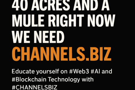 The Hell with 40 Acres and a Mule—Right Now We Need Channels.biz