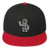 flat-bill-cap-black-red-front-689cb8e6ebf7c.jpg B.O.T. Flat Bill Cap