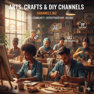Arts, Crafts & DIY Channels