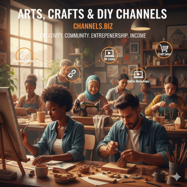 1758974516661 Arts, Crafts & DIY Channels