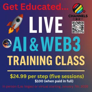 Live AI & Web3 Training Class — Las Vegas Launch