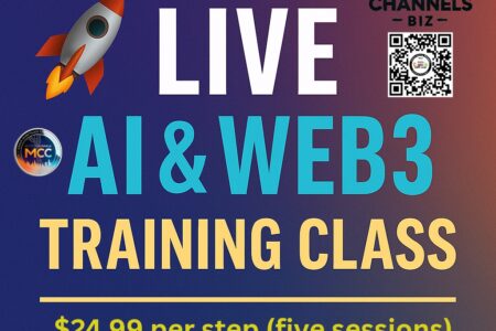 Live AI & Web3 Training Class — $100 (pif)
