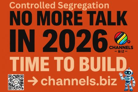 NO MORE TALK IN 2026 — TIME TO BUILD – Controlled Segregation