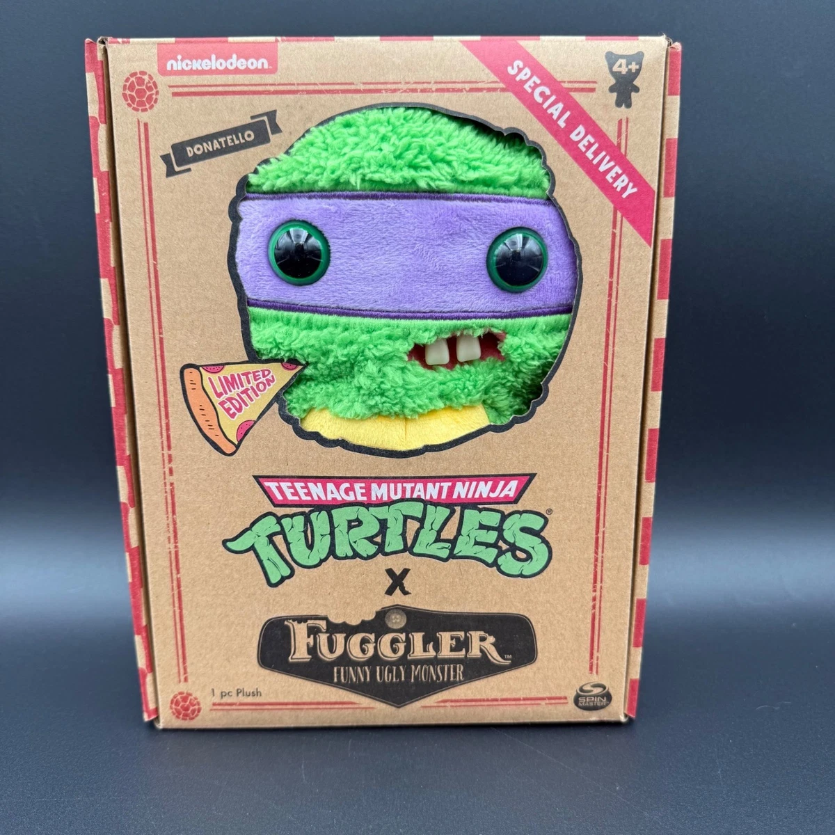 Limited Edition Teenage Mutant Ninja Turtles X Fuggler Donatello Plush Monster 1 Limited Edition Teenage Mutant Ninja Turtles X Fuggler Donatello Plush Monster