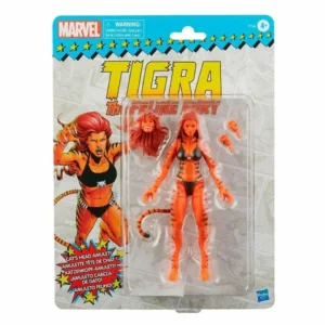 MARVEL LEGENDS TIGRA THE FELINE FURY 6” RETRO ACTION FIGURE