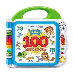 Learning Friends 100 Words Book Electronic Learning Toy For Toddlers Bilingual