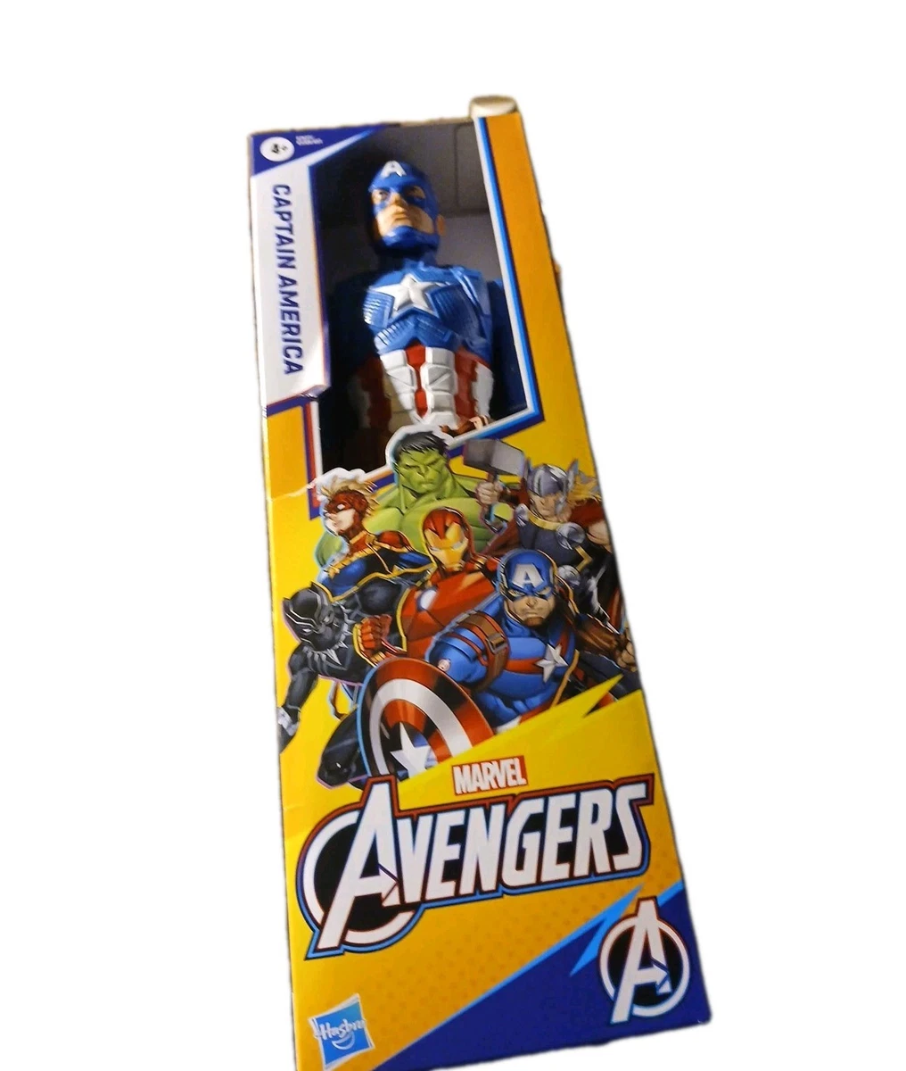 Hasbro Collectibles - Marvel Avengers - Titan Hero Series - 12" Captain America 2 Hasbro Collectibles - Marvel Avengers - Titan Hero Series - 12" Captain America - Image 2