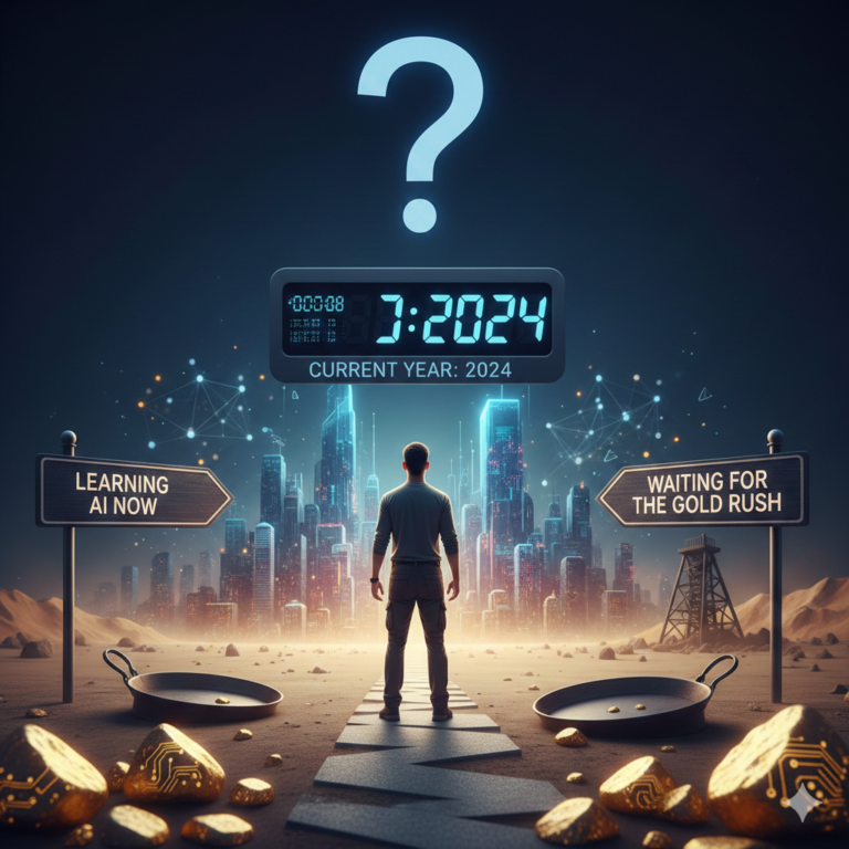 Are you learning about AI now... Or are you waiting for the gold rush? 10 1771602142162