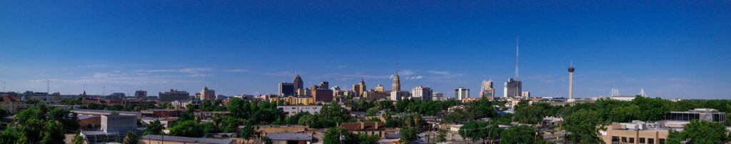 Downtown San Antonio Skyline Panorama