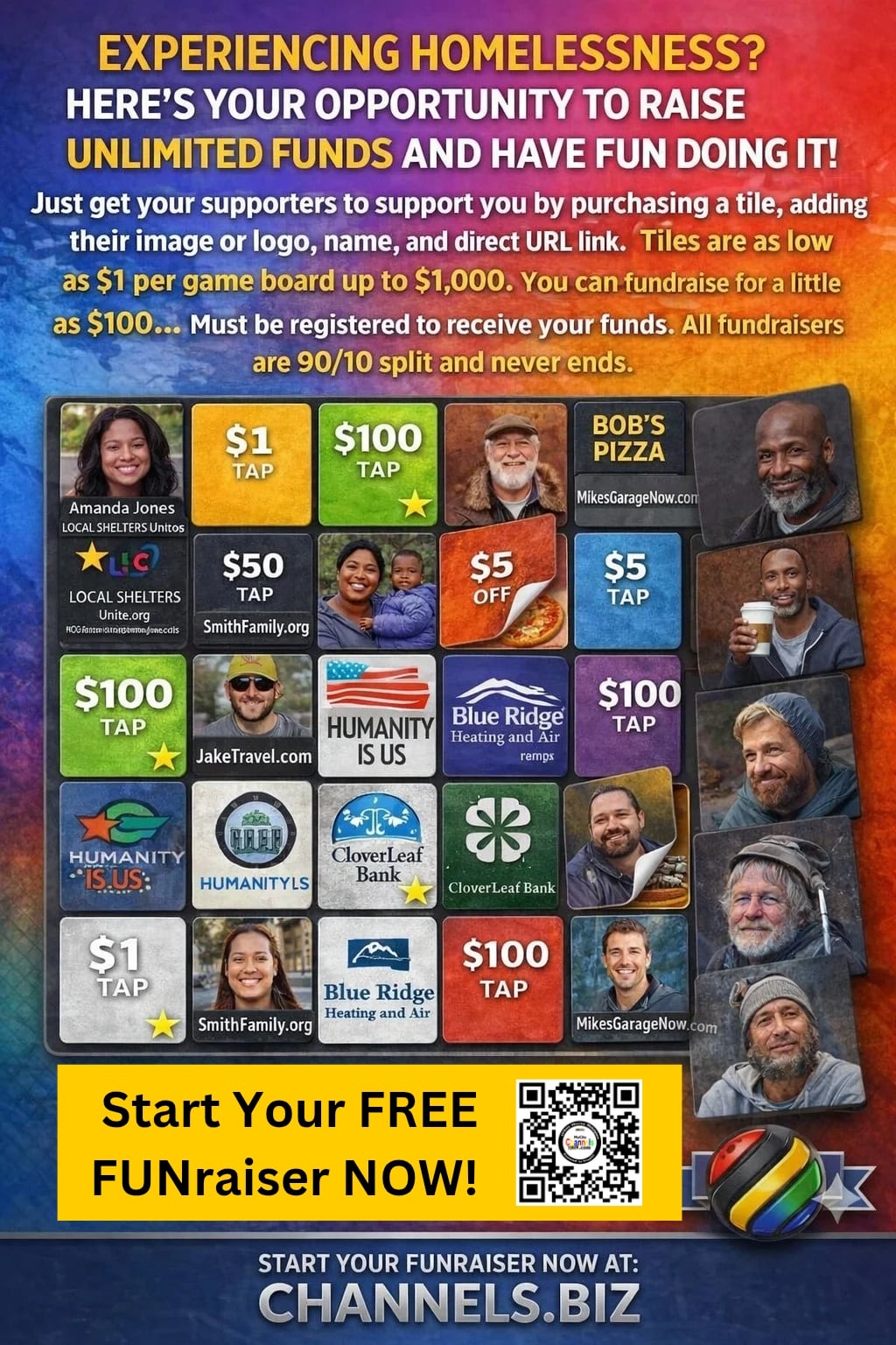 Homeless Lives Matter funraiser 1