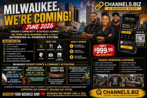 Milwaukee AI Business Summit – June 2026 https://channels.biz/channels-biz-milwaukee-ai-business-setup/