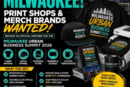 Print & Merchandise Partners Wanted – Milwaukee Urban Business Summit 2026