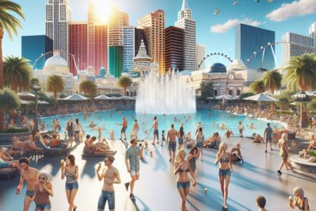 Enjoying this great summer day in Las Vegas