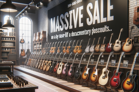 Guitar Center Launches Massive ‘Guitar-A-Thon’ Sale with Discounts on Top Brands
