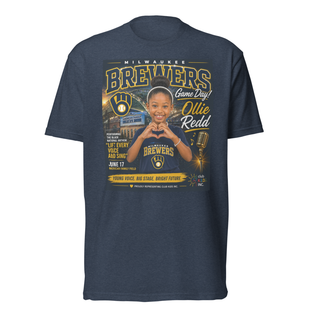 Unisex Fitted T-Shirt - Ollie Redd Sing Brewers Game