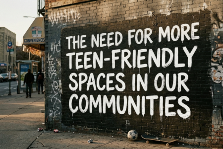 The Need for More Teen-Friendly Spaces in Our Communities