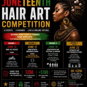 JUNETEENTH HAIR ART COMPETITION