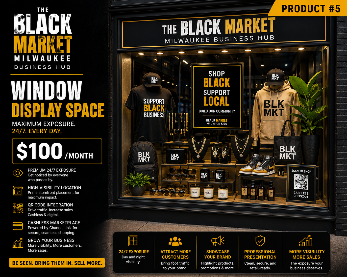 Window Display Space Rental 1 Window Display Space Rental