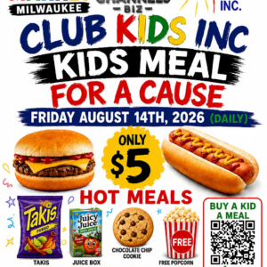 Club Kids Inc. Kids Meals for a Cause — $5