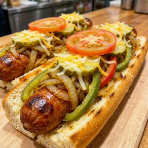 Grilled Polish Meal — $10
