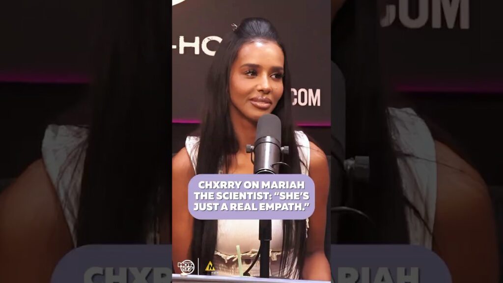 #Chxrry reveals that #mariahthescientist is the biggest empath 🥹 here’s why only on #hot97 #nessa 2 chxrry reveals that mariahthescientist is the biggest empath heres why only on hot97 nessa A2NBKb