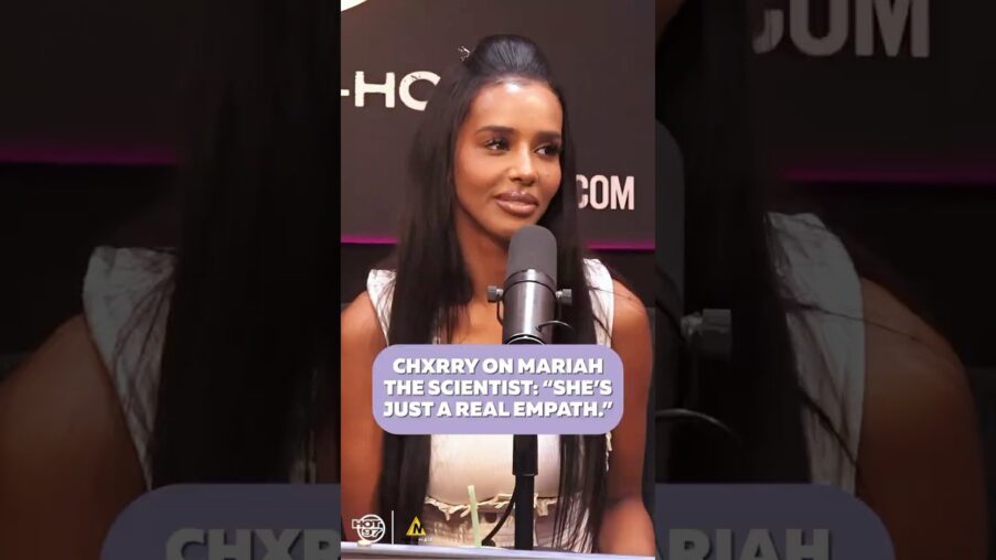 chxrry reveals that mariahthescientist is the biggest empath heres why only on hot97 nessa A2NBKb
