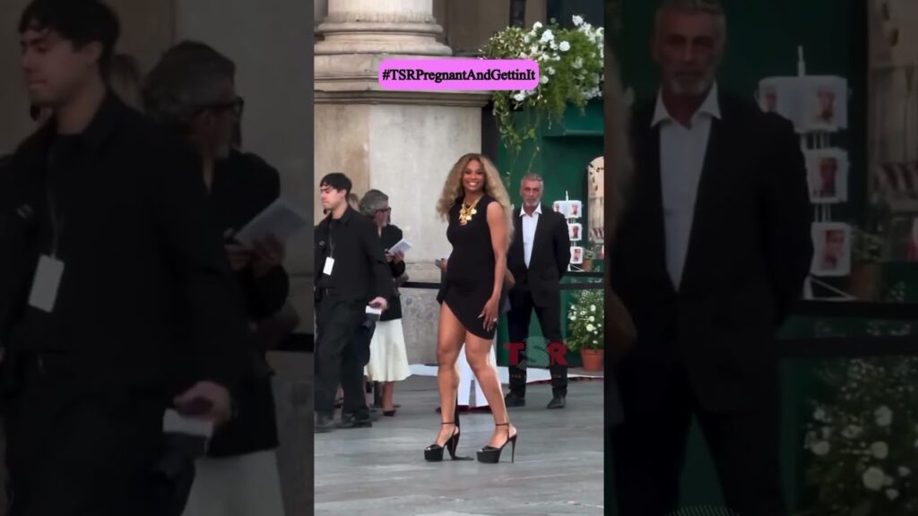 ciara rocks 5 inch heels with her baby belly XKWkJX