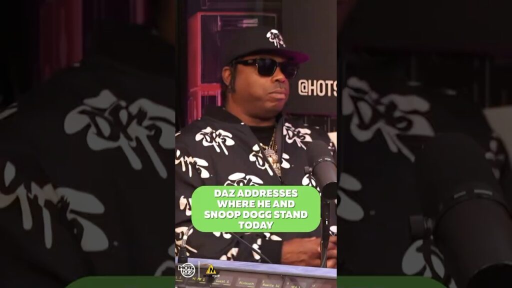 dazdillinger addresses where he and snoopdogg stand today hot97 nessaonair uo979k